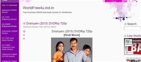 Worldfree4u : Download Bollywood, Hollywood HD Movies And .